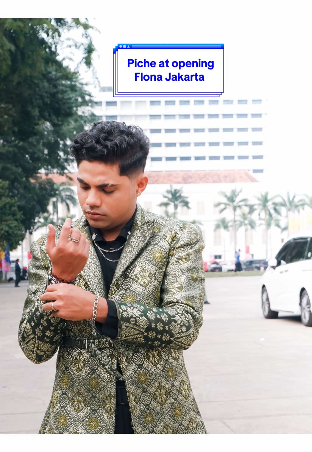 @PICHE at Opening Flona Jakarta✨ #pichekota #padasatucintapiche #fyp #flona #piche #timurpride🔥 