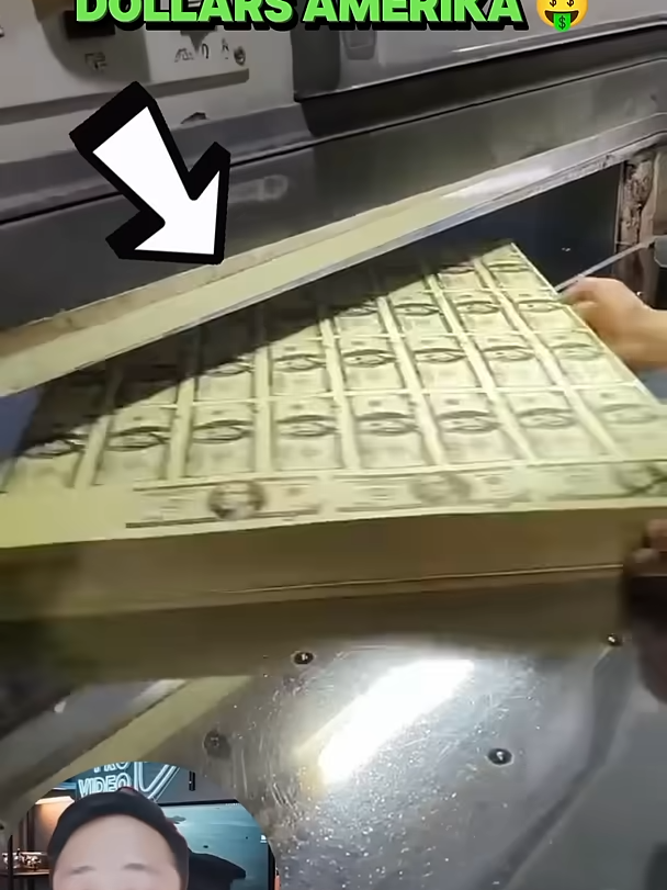 Proses Pemotongan Uang Dolars #❗❗#shorts #videoshort #viralvideo