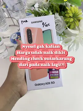 Tau tau udah naik lagi kan 😭🥹 #promoseruweekend #promomakangajian #gajiansale #promoguncang88 #wibgajian #cuantanpabatas #hpmurah #racuntiktok #fypシ #a265g 