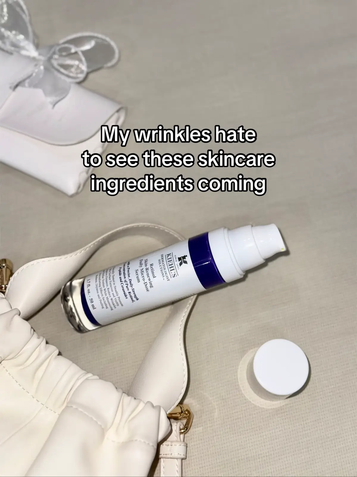 Kiehl’s Retinol Skin-Renewing Daily Micro-Dose Serum with pure retinol, peptide and ceramides to visibly improve firmness, reduce wrinkles and refine texture. This retinol is gentle and beginner friendly so it did not irritate my skin. It’s gonna be a long term journey but I hope it helps with my forehead wrinkles, fine lines under my eye and smile lines 🤞🏻 @Kiehl’s Malaysia #beautycreatorclub #bccmy #MYKiehls #KiehlsRetinolMicroDose #KiehlsRetinol #ugccreator #ugc #ugcmalaysia #contentcreator #smallcontentcreator #affiliate #affiliatemalaysia #beauty #beautytips #BeautyReview #retinol #antiaging 