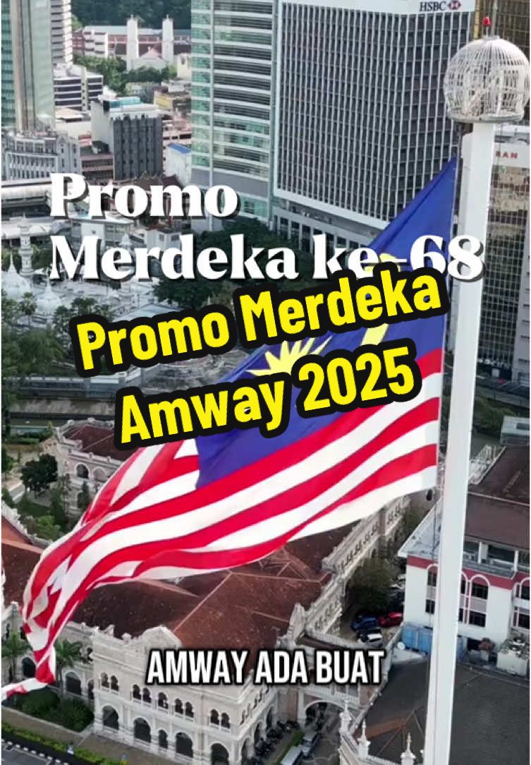 🎉 *PROMO MERDEKA Nutrilite*! 🇲🇾1 – 31 Ogos 2025 sahaja! *Beli 5 item Nutrilite ATAU 1 Set Tropical Herbs Post Natal Care Layak _PWP hanya RM6.80 je! Wowww_‼️* Pilih 1 daripada 3 hadiah eksklusif: 🎁 Nutrilite 90th Anniversary Salad Box + Lunch Bag 🎁 90th Anniversary Dining Set  🎁 7-Day GUTPROtein Trial  Pack ( Harga asal - RM122 ) 🔥 Limited Edition & sementara stok masih ada! #Nutrilitelover #PromoMerdeka2025 #PWP #promoamwayAugust2025 #nutrilite #nutriliteamway