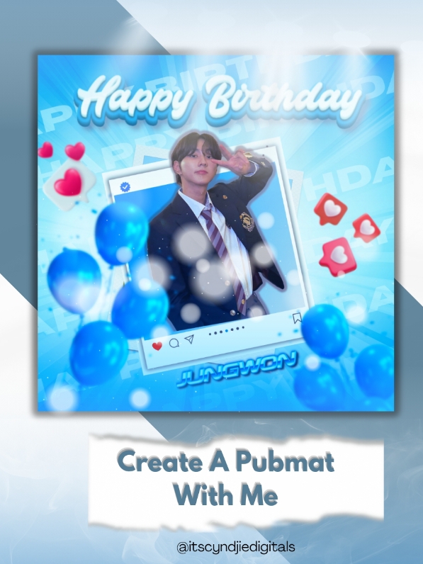 Birthday Pubmat Template Make birthdays extra special with this fun and modern Canva template – perfect for shoutouts, greetings, or surprise posts! Fully editable to match any personality or celebration. 📩 DM me to order and make birthdays unforgettable! #fyp #canva #pubmat #template #fypage #foryoupage #fypviral 