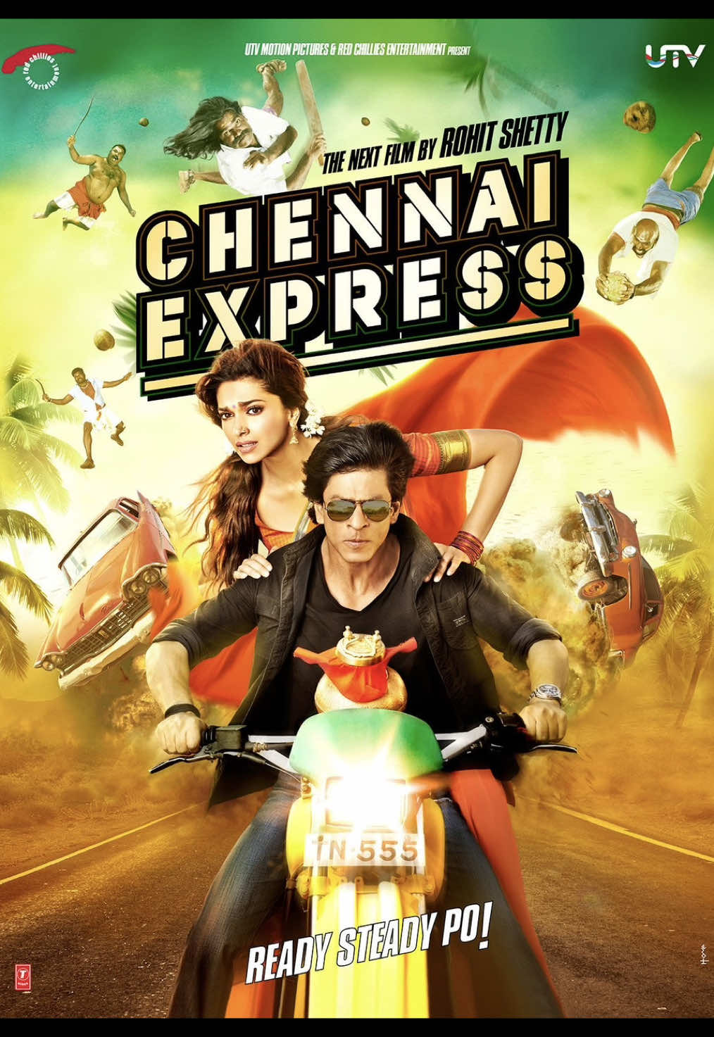 Chennai Express (Part 2) - Dubbing Indonesia  2013 | Comedy/Action Rahul, seorang pemuda, berangkat untuk menguburkan abu mendiang kakeknya di Rameshwaram. Namun, ketika ia membantu Meena, seorang pengantin wanita yang melarikan diri, naik kereta, ia harus menghadapi kemarahan keluarga kriminalnya. #chennaiexpress #shahrukhkhan #deepikapadukone #bollywood #fakesituation 