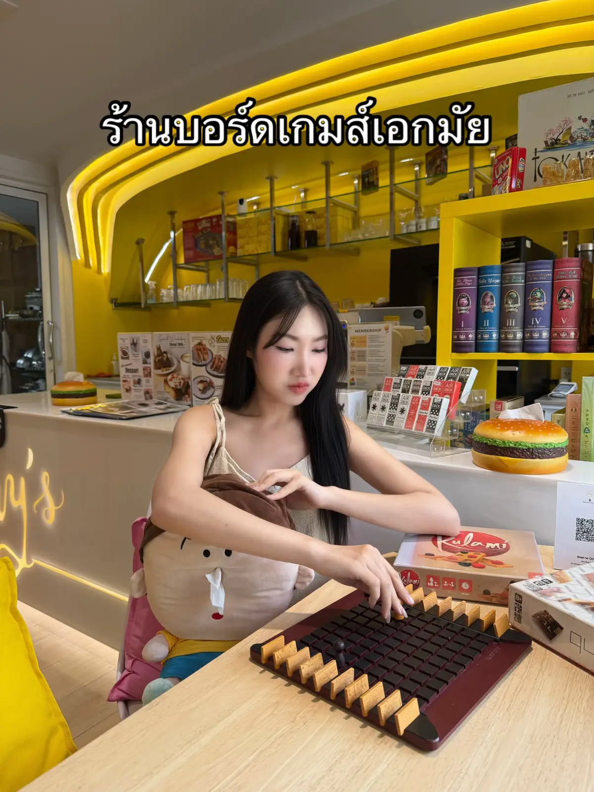 🎮 Come for Brunch Dessert & Play all day at Mary’s Cafe!!!  We serve delicious comfort food and dessert selections which dedicatedly created by baker trained at Le Cordon Bleu. Plus our beverage specialties for everyone. Bring your family & friends to enjoy our huge range of boardgames, you can’t miss!! 🎮 Dessert Cafe คาเฟ่ขนม ที่มีบอร์ดเกมส์ Brunch Lunch และ Dinner!!  🤩 อยากให้ลองขนมโฮมเมดวัตถุดิบที่คัดสรรมาอย่างดี ให้เหมาะกับสูตรที่เชฟพัฒนามาจากสถาบันชั้นนำ Le Cordon Bleu เพื้อให้ลูกค้าได้ทานขนมสดใหม่ และอร่อยทุกเมนู เค้ก คุกกี้ ขนมหวาน ปิดดึกถึงเที่ยงคืน!! ⏰ เปิด 11:00 - เที่ยงคืน (ปิดวันจันทร์) 📍 ถนนเอกมัย, สุขุมวิท ระหว่างซอย21และ23 ร้านติดถนน (ท้ายซอยเอกมัย เกือบออกไปทางถนนเพชรบุรีน๊า) https://maps.app.goo.gl/HgUCpq6Jv631nJnk6?g_st=al 🚗 มีลานจอดรถอยู่ติดกับร้านนิดเดียว(จุดสังเกตุ รั้วสังกะสี)ไม่มีค่าบริการจอดรถ สำรองที่นั่ง 📲 063-964-2619 ❇️ Add LINE: @maryscafe (https://lin.ee/Hhd7q8J) ☕️🍰🍛 Drink | เครื่องดื่ม https://shorturl.at/4Juwz Dessert | ขนม https://shorturl.at/W4oZu Food | อาหาร https://shorturl.at/jLs7d 💛Mary’Cafe  IG :  https://instagram.com/marysbakehaus Facebook: https://www.facebook.com/Marysbakehaus @Mary’s Cafe  #marycafe #marysbakehaus #gamehaus #tinycheesecake #คาเฟ่เอกมัย #บอร์ดเกมส์คาเฟ่ 