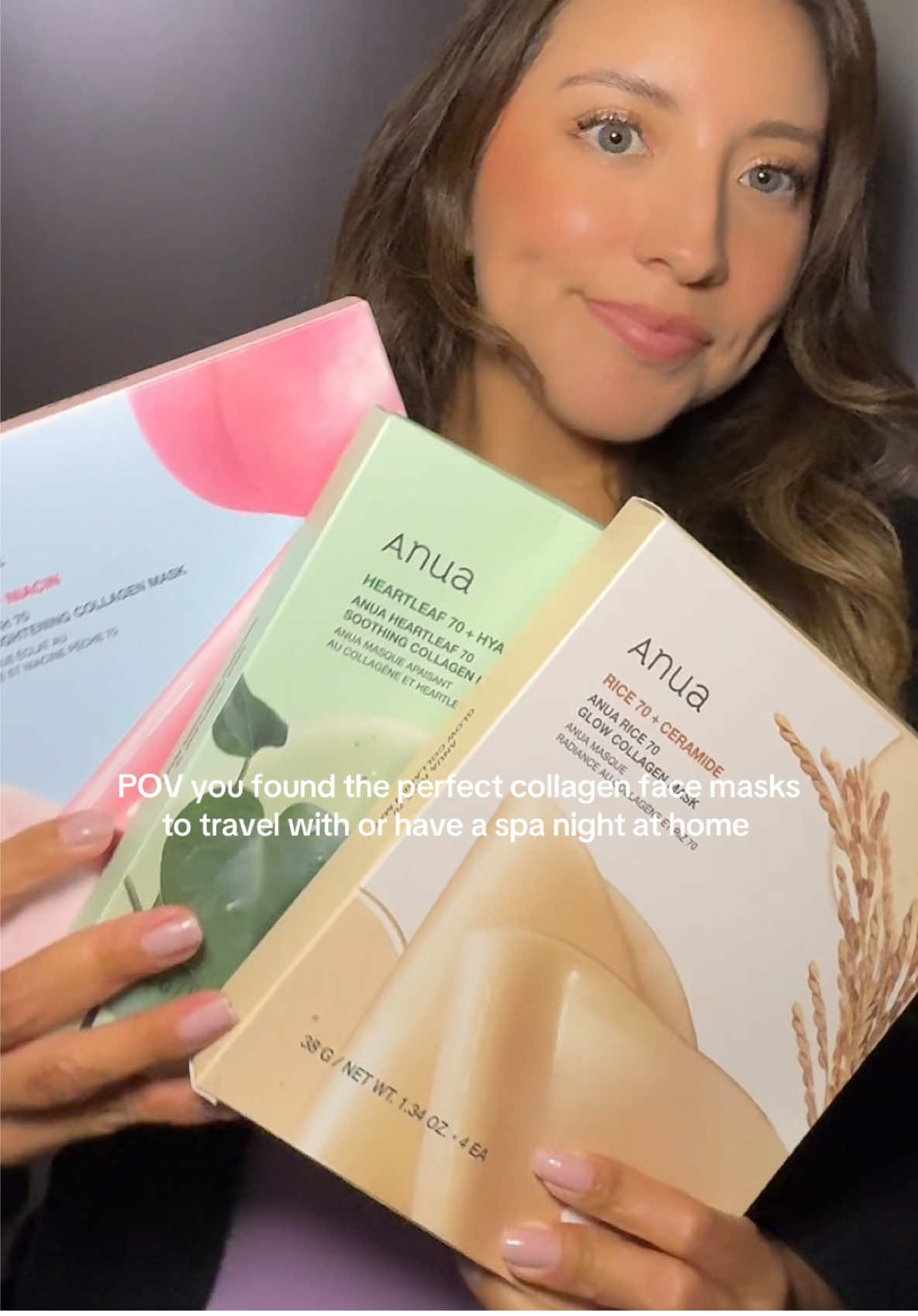 Collagen face masks! @anua_global #collagenfacemask #anua #anuapr #koreanfacemask 