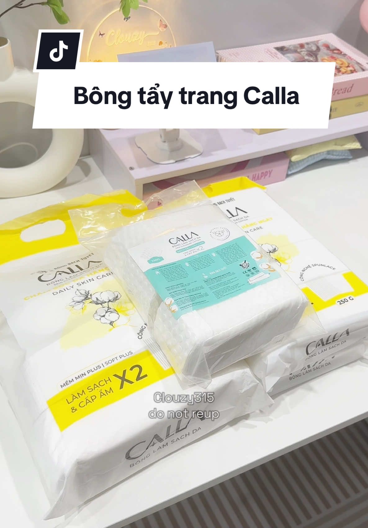 Có thể bạn chưa biết, bông bạch tuyết được sử dụng trong y tế #bongtaytrang #calla #bongbachtuyet #clouzy315 #review 