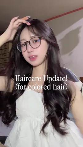 rambutkuu uda berubahh jadi berry color 🌺, so here is the updated haircare!  #hairgrowth #fyp 