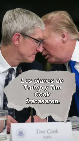 Los planes de Trump y Tim Cook fracasaron.#fyp #foryou #tiktok #celebrity #trump #timcook 