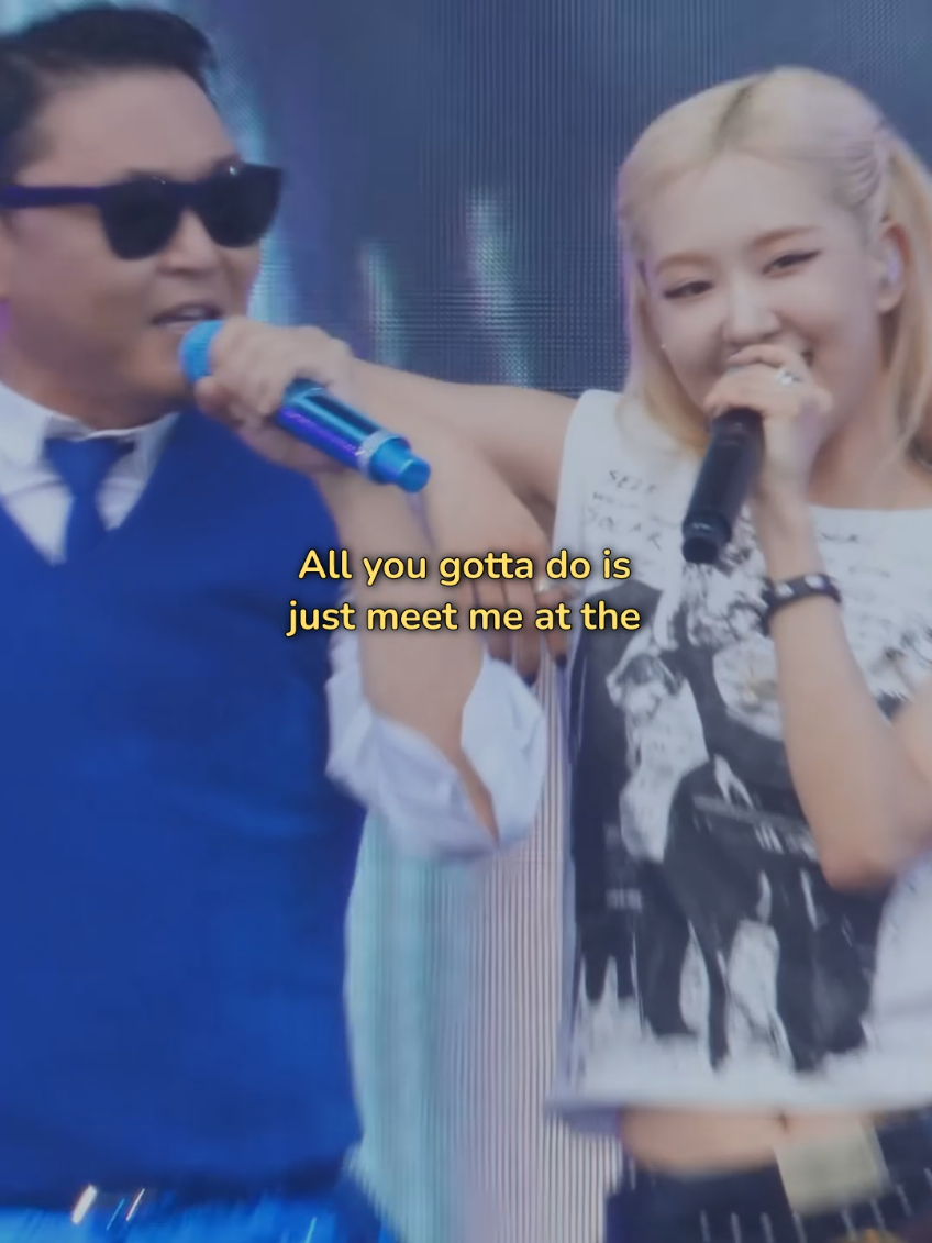 rose & psy going wild 🎵: APT 🎙: ROSÉ & PSY 📍: officialpsy Follow for more jams to add to your playlist!