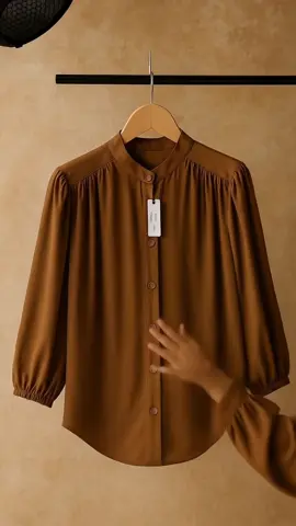 Amena Blouse Rayon twill premium - Kemeja Wanita Lengan Panjang Murah #BlouseWanita #AtasanCewekKekinian #OOTDHijab #BajuKantorCewek   #BlouseCoklat #FashionWanita #LookbookHijab #BlouseKeren   #TampilStylish #BlouseMurah #KemejaCewek #CasualLook #BlouseKerja   #TiktokShop #BelanjaOnline #rekomendasifashion 