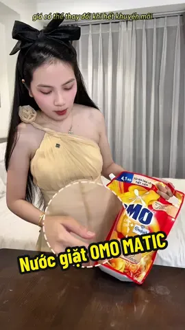 Nước giặt Omo Matic #cothamvelangg 