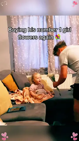 Her very first flowers from her father 🌹 #Love #lovestory #dad #daughter #dadsoftiktok 