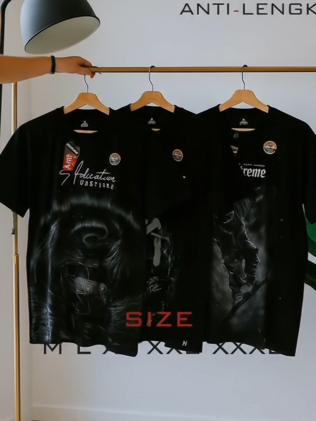 [ BUY 1 GET 3 ] BRIGHTWEAR Kaos Distro Full Print Dewasa Size M-XXXL Motif Random Sablon HD Anti Lengket #tshirt #kaos #kaosdistro #kaosmurah #kaospria #kaossablon #fyp 