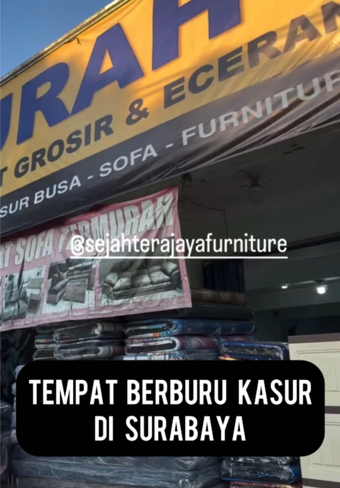 📣 VIRAL! Tempat BERBURU KASUR di Surabaya! 📍Murah Mebel Surabaya. Jl. Raya Rungkut Menanggal 23 B - Surabaya (Buka jam 09.00-17.30) *Google Maps: 