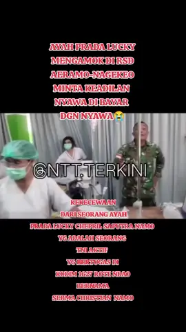 Lucky : Wakanga mere [?] Beberapa minggu lalu saya mengunjungi Lego Aeramo  saya dikejutkan dengam teriakan nyanyian ala prajurit rupanya pada saat itu para prajurit TNI sedang Lopas Sore Suasananya begitu indah, memori saya diputar ulang kembali ke lapangan bela negara rampal malang ketika melihat suasana itu. Dalam hati merasa bahagia dengan kehadiran ratusan prajurit TNI apalagi mereka akan membangun batalion , wah ini motivasi besar untuk putra putri daerah agar mereka juga bisa turut membela Negara, dari pada mabuk mabukan di deker, dan kaco di tempat pesta.   Kemarin dikejutkan dengan berita meninggalnya salah satu prajurit, Namanya Lucky, masih sangat muda, masih panjang perjalanan hidupnya, sayang ia harus kehilangan napas terakhirnya. Ia meninggal bukan dimedan perang, bukan diujung senjata musuh,  bukan digilas tank Lawan, ia diduga meregang nyawa  tanpa ampun di ruang keluarganya sendiri, dicabik tubuhnya oleh saudaranya sendiri,  disayat tanpa ampun oleh kakaknya. Padahal mereka bersumpah sebagai saudara untuk menjaga kedaulatan Negera dibawah bendera yang sama.  Andaikan ia belum dipaksa ke surga oleh saudaranya,Menjelang hari kemerdekaan ini, saya membayangkan  ia akan merayakan hari sakral ini dengan gagah, berwibawa ala seorang prajurit. Ia akan menghayati detik detik proklamasi dibawah teriknya Nagekeo, dan mungkin  juga ia beratraksi bersama hamburan debu Mbay, lalu  menulis di halaman media sosialnya 