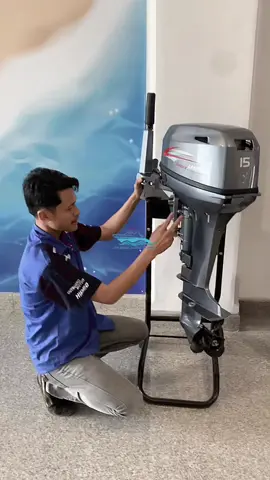 Tersisa 2 unit saja untuk mesin tempel hidea 15hp short🤏😬 #mesintempel #yamahamarine #mercurymarine #hideamarine #suzukimarine #nelayan #fishing  