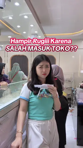 UNTUNG SAJA IBUKNYA LANGSUNG GA JADI MASUK SAMPAI KETEMU TOKO YANG PASS🥰#fyp #viral #emas #tokoemas #emasasli #omegakarangjati #tanya #jawab #cece #24k #tokoemasviral 