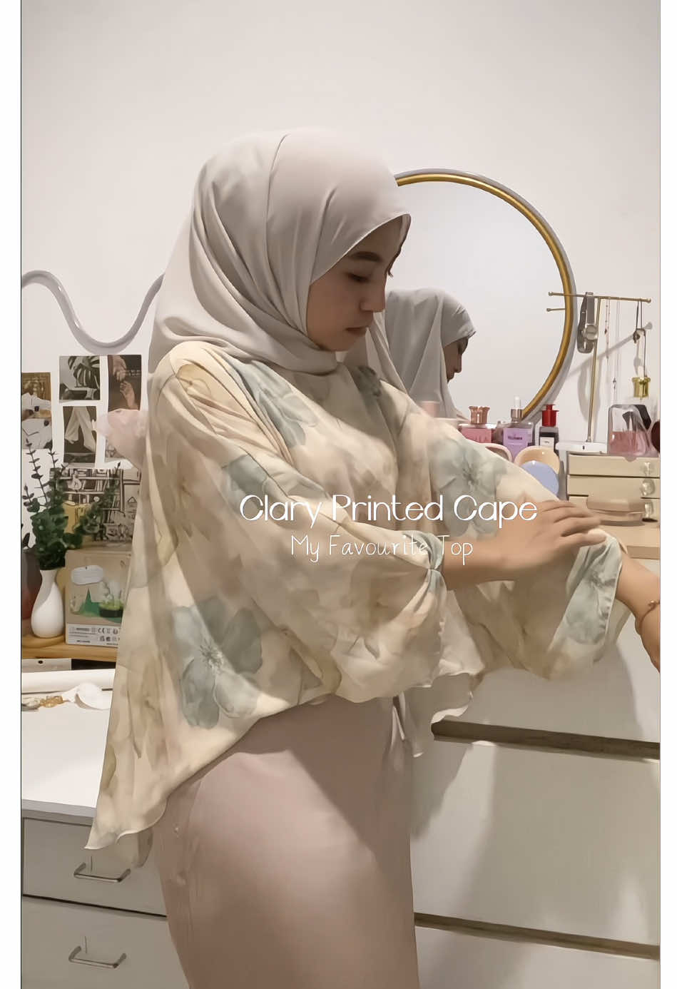 Cantikk top ni .. boleh pakai pegi dinner ☺️ #fyp #blouse #OOTD 