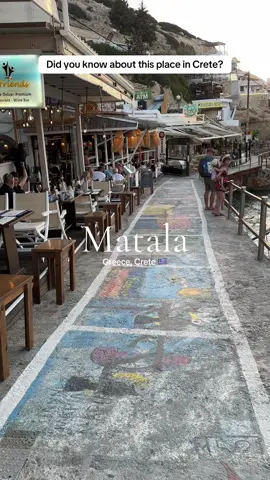 Did you know about this place in Crete? #crete #greece🇬🇷 #travel #matala #fyp #viral 