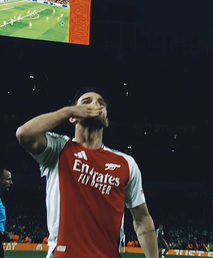 That Night At The Emirates 🥶 |#rice #arsenal #fyp #football #ucl |