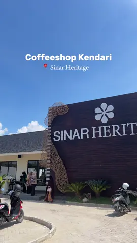 coffeeshop baru, SINAR HERITAGEE. #fyp #kendari #sinarheritage #recomendation 