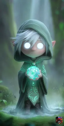 Nouveau fond d'écran d'un elfe magicien 😍 Applique ce fond d'écran animé gratuitement avec mon appli Android 