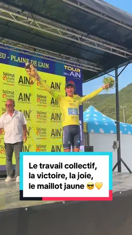 Une équipe, un travail collectif, un sprint au millimètre, la victoire et la joie de tout un groupe. Maillot jaune à la clé. Une bonne journée au bureau ! 😎💛 #ForYou #PourToi #Cyclisme #Cycling #Sport #France #French #Winner #Victoire #GroupamaFDJ  