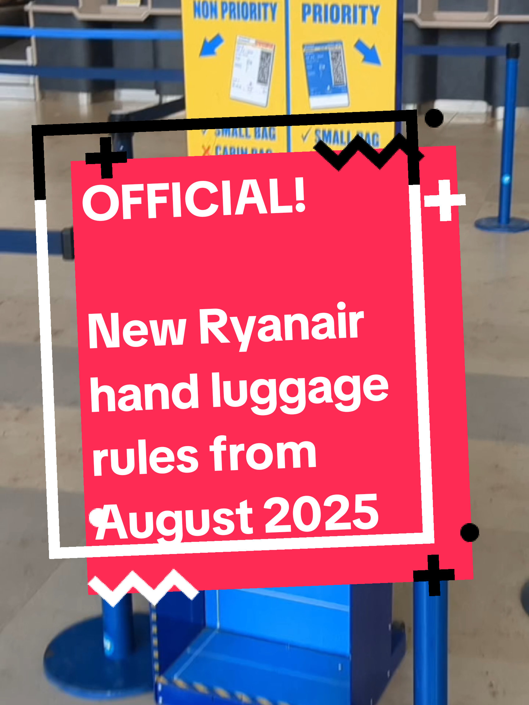 Amazing deals on the new 24L 40x30x20cm bags AND the older 40x20x25cm Ryanair cabin bags on our website! Ryanair have changed their hand luggage allowance for the free underseat cabin bag. It was 40x25x20 cm but now it is 40x30x20 cm which makes it 20% bigger! The changes are now in effect! #ryanair40x30x20cm #ryanaircabinbag #ryanair #ryanairnewhandluggage #cabinmax #40x20x25 #40x30x20 