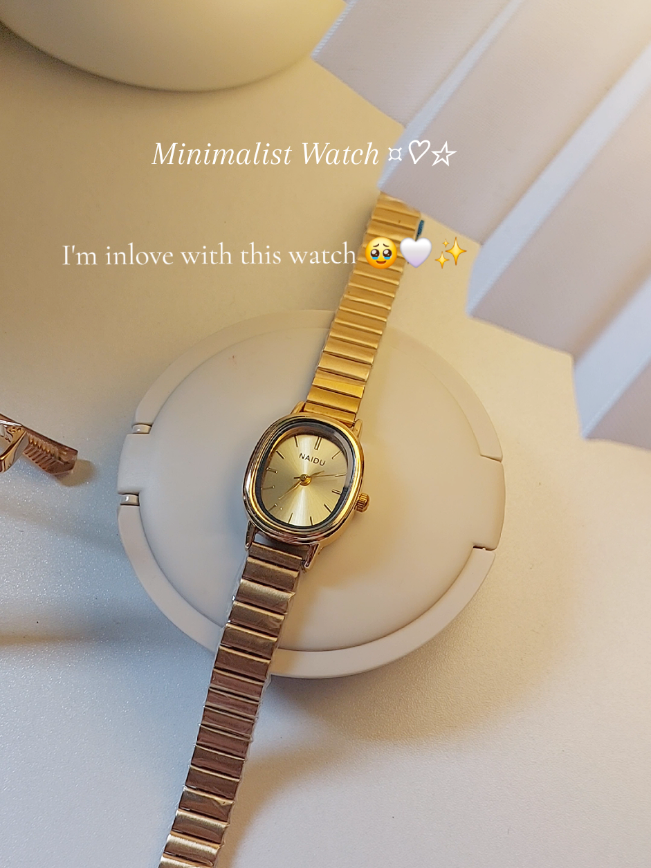 Sobrang ganda ng minimalist watch na 'to! 😍🤍✨️ napaka aesthetic! Sobrang mura lang! 🥹 Vintage / Retro Watch ✨️ #fyp #foryou #fashion #watch #minimalistwatch #aestheticwatch #elegantwatch #naidu #naiduwatch #OOTD #trend #trendingnow #trendingwatch #viral#foryoupage  #musthave #retro #vintage #trendingproducts #minimalist #aesthetic #school 