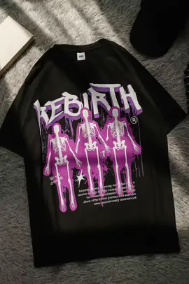 Kaos REBIRTH Ini Bikin Kamu Makin Gaya#fyp  #viral   #TikTokFashion   #OOTD   #affiliatetiktok   #cekkeranjangkuning   #bajucowok            