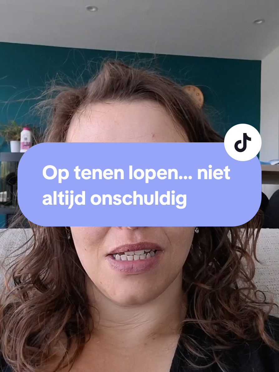 Tenenlopen is geen fase, wel een signaal en kan fysieke gevolgen hebben zoals verkorte beenspieren. Hun lijf vertelt je dat het nog niet in rust kan zakken. #reflexintegratie #tenenlopen #rustinjegezin #zenuwstelsel #hooggevoelig