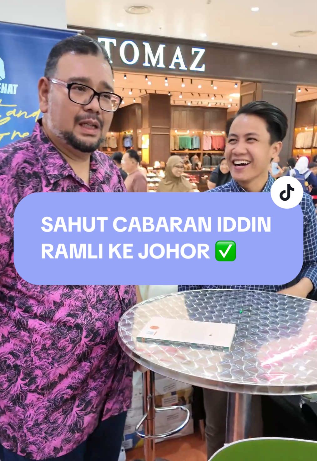 Alhamdulilah sampai saya dari KL ke Johor demi nak sahut cabaran dari Iddin Ramli! ✅ Next nak cabaran apa pulak? 😁  #cikgushaari #cikgushaariofficial #cikgushaarikongsirezeki #xox #cikgushaarikongsirezeki #xox #cikgushaarixox #simkadxox #percuma #internetstabil #internetstabil #3bulanpercuma #fyp #b50 #iddinramli 