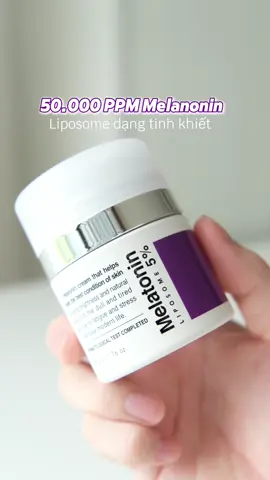 Maxclinic Time Return Melatonin Cream – Kem dưỡng chứa 5% Melatonin giúp cấp ẩm sâu, làm mờ nếp nhăn và phục hồi da căng mịn ✨ #MaxclinicVietnam #fypシ゚viral #MelatoninCream #GlowUp #GlowUp #DưỡngSángDa #SkinCare #goclamdep #tiktokviral #HealthySkin 