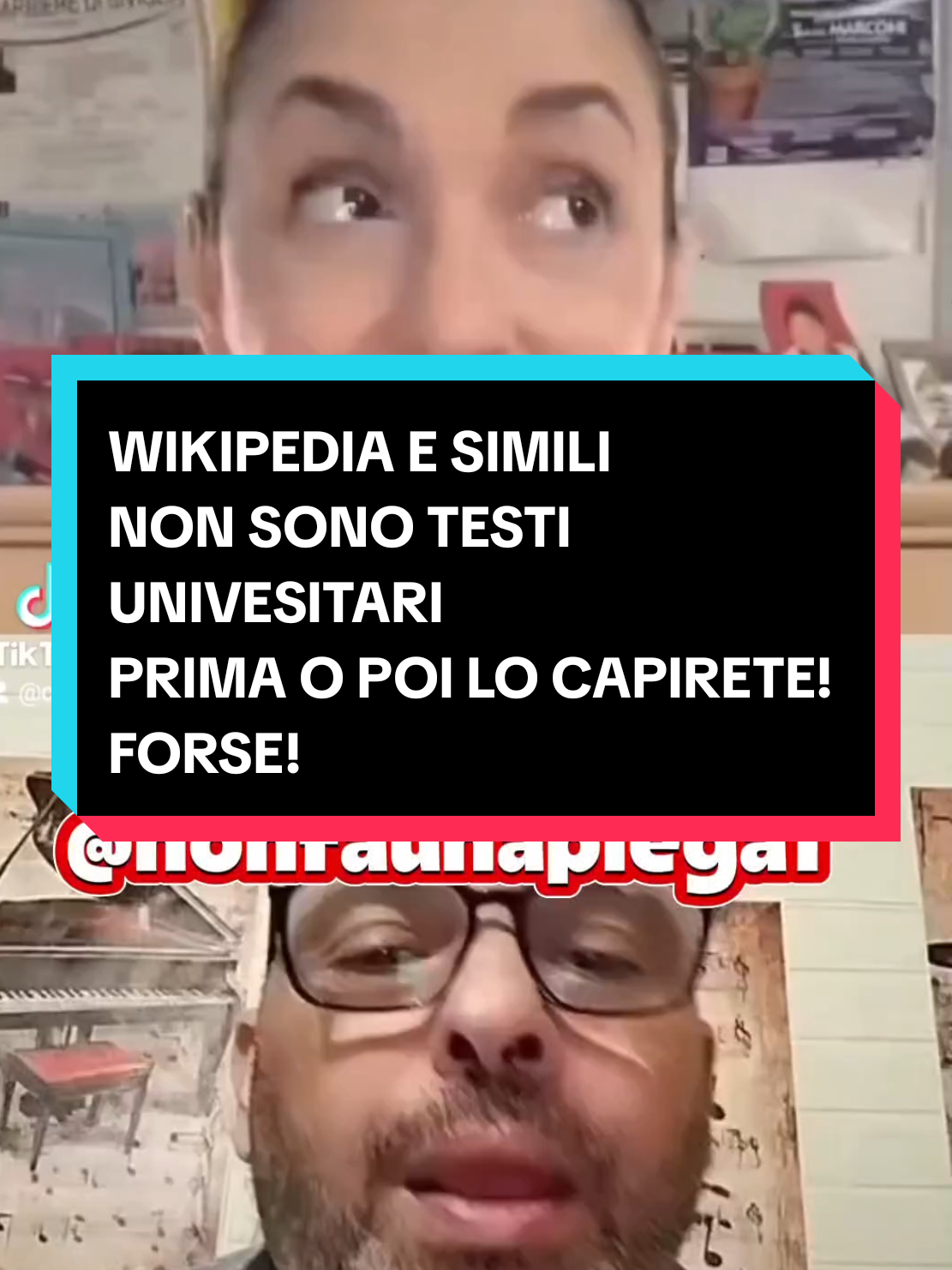 Quando un laureato su Wikipedia vuole insegnare qualcosa a chi qualcosa l'ha letta davvero ... lo ripeterò sempre: