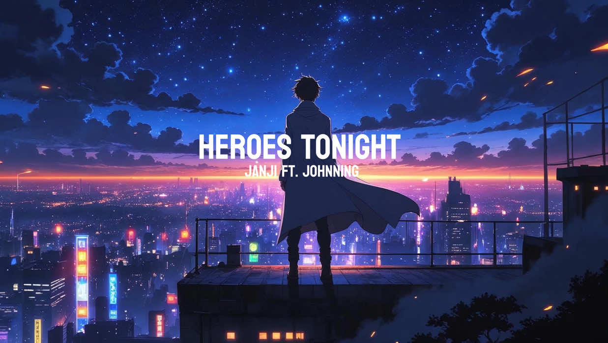 Nightcore - Heroes Tonight (Janji ft. Johnning) 1 hour + lyrics #nightcore #housesong #nostalgia #lyrics #fyp 