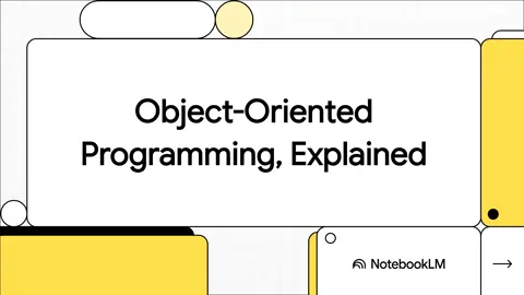 Object-Oriented Programming finally makes sense 😅 Here’s the beginner-friendly breakdown I wish I had when I started coding. #CodeSmartNotHard #OOPExplained #LearnToCode #FlutterDev #DartLang   #BeginnerCoder #TechTok #SelfTaughtDev #NotebookLM   #CodeTok #ObjectOrientedProgramming #ProgrammerLife #DevTips  #curlytechlab #STEMTok 