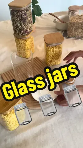 #glassjar #olebrandselect #tiktokshopbacktoschool #joinus #fyp #pantryorganization #kitchen #2025 #hicomsaf 