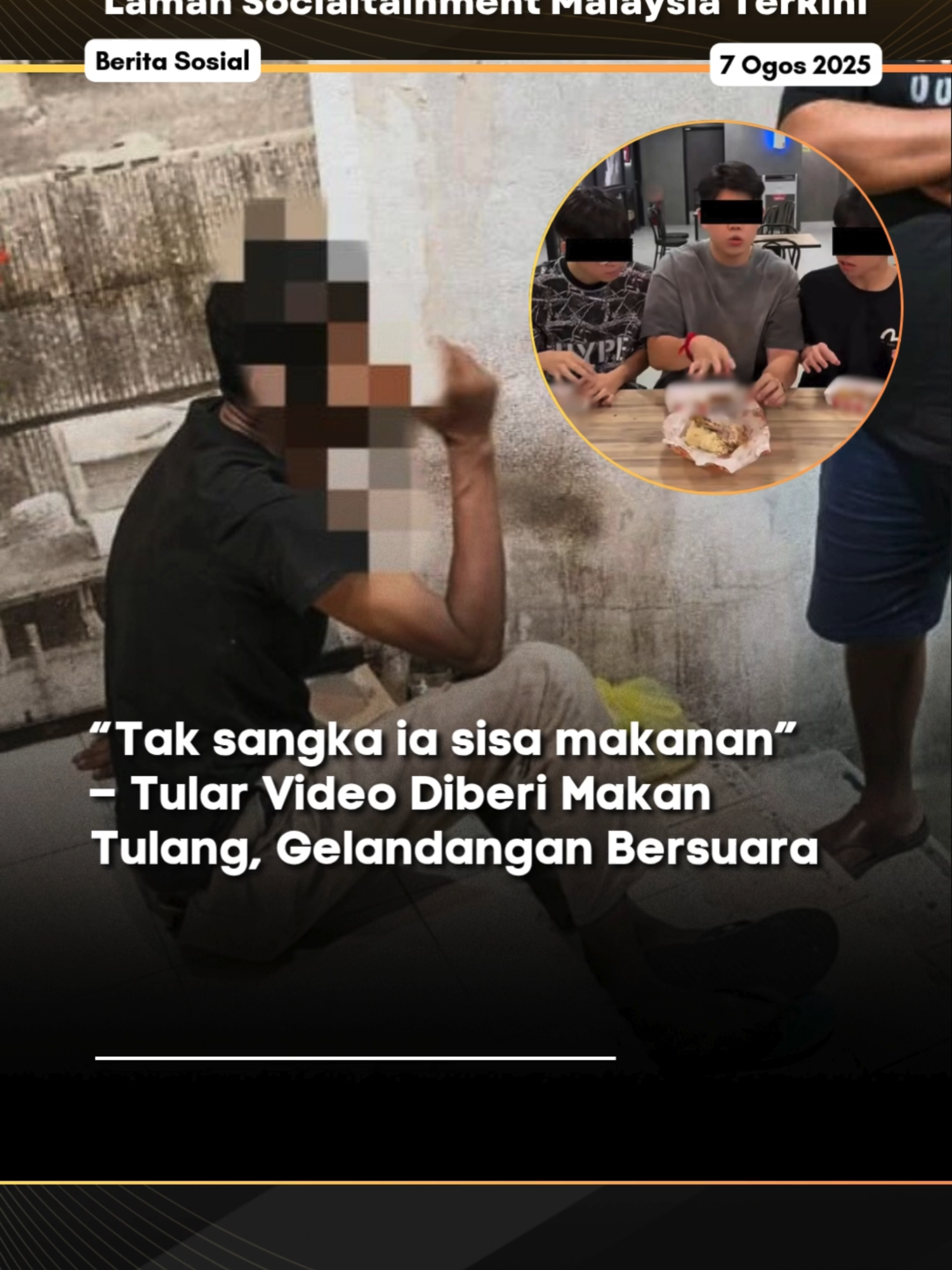 Individu yang dikenali sebagai Ram itu berkata dia tidak sangka kejadian yang berlaku pada awal pagi beberapa hari lalu dirakamkan oleh kumpulan remaja lelaki itu yang tidak dikenali serta dimuatnaik di media sosial. Kata lelaki berusia 49 tahun itu, dia terkejut apabila mendapati bungkusan itu mengandungi sisa makanan bagaimanapun tidak memarahi remaja lelaki itu sebaliknya hanya mengucapkan terima kasih. Untuk berita penuh boleh baca di kotak hijau di atas Jangan lupa untuk Like, Comment. Share dan Follow Lobak Merah! 🧡 Terima Kasih! #fyp #fypシ #lobakmerahmy #beritaditiktok #viralstory #trending #trendingnewsmalaysia #ceritaviral #terkini #viralupdates #storyviral