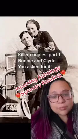 🚩💔 KILLER COUPLES: BONNIE AND CLYDE’S SYNASTRY #astrology #fyp #zodiac #astrologyfyp #astrologytiktok #virgo #gemini #bonnieandclyde #truecrime #twinflame #soulmates #synastry #horoscope #romance 