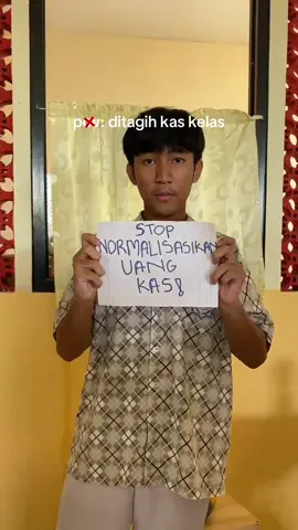 STOP NORMALISASIKAN UANG KAS‼️ #fypp #trend 