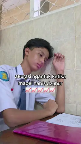 ngantukk banget bahh #ngantuk #kelas #sekolah 