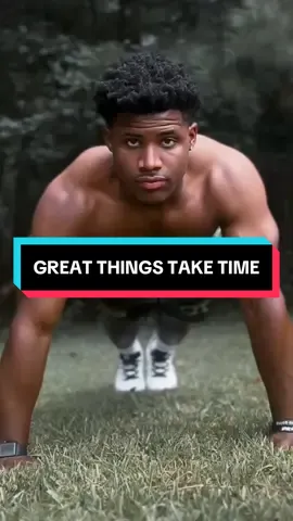Great things take time…keep going 💯 #itsagooddaytobegreat #loveyaselfmoretoday #realmjhill #dailyinspiration