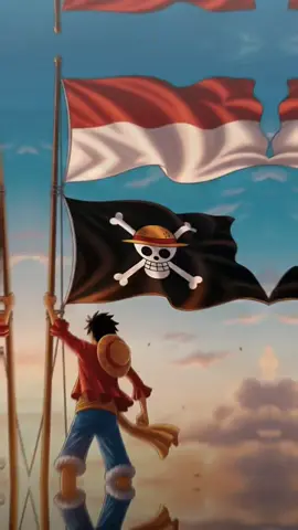 W Pak Ustadz. #onepiece #nicorobin #flag #bendera #anime #indonesia #tvone #fyp 