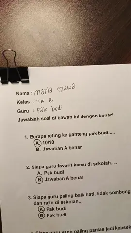 IPSBB ( Ilmu Pengetahuan Suka-Suka Bapak Budi) aWok wok.. 