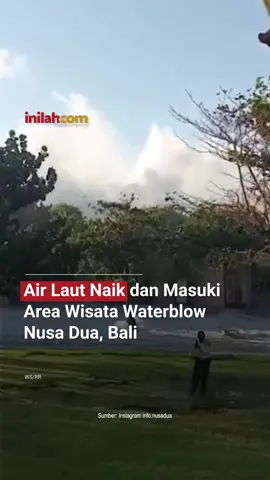 Waterblow Bali Ditutup Sementara, Kenaikan Air Laut & Gelombang Tinggi Ancam Keselamatan Wisatawan Sebuah video viral menunjukkan air laut naik melewati batas aman di Waterblow Bali, Rabu (6/8). Seorang petugas terlihat berlari menghindari derasnya gelombang, sementara wisatawan justru sibuk merekam momen berbahaya itu. Manajemen Waterblow mengumumkan penutupan sementara tanpa batas waktu. Namun belum dijelaskan apakah hal ini terkait langsung dengan gelombang ekstrem yang terjadi. BMKG Bali sebelumnya telah mengeluarkan peringatan dini soal gelombang tinggi 4–6 meter di perairan selatan Bali, termasuk Selat Badung dan Selat Bali bagian selatan. Kecepatan angin yang meningkat disebut sebagai faktor utama. Sehari sebelumnya, kecelakaan fast boat Dolpin II juga terjadi akibat cuaca ekstrem. Dari 80 orang di kapal, 2 meninggal dan 1 ABK sempat hilang sebelum akhirnya ditemukan meninggal dunia hari ini. -- Kunjungi website dengan klik link di bio atau download aplikasi di AppStore dan Google Play Store. #inilahNews #InilahCom #TitikTengah #TitikCerah #WaterblowBali #GelombangTinggi #BMKGBali #CuacaEkstrem #PariwisataBali