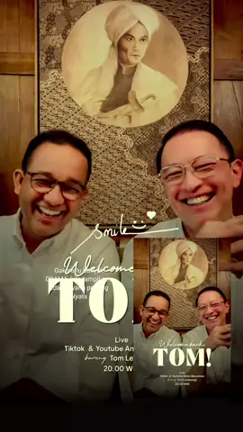 Malam ini.. Saya akan live bareng Tom di TikTok dan YouTube saya. Teman-teman ada pertanyaan spesifik untuk Tom? Reply tweet saya berikut ini ya  https://x.com/aniesbaswedan/status/1953387062478123338 #AniesBaswedan #TomLembong #PanjangUmurPerjuangan #AksiBersama #LangkahAnies #tiktokviral #fypシ゚viral 