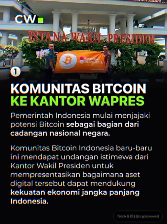 Indonesia bakalan adopsi bitcoin🤨?  #cryptocurrency #cryptowave #gabrielrey #bitcoin #indonesia 