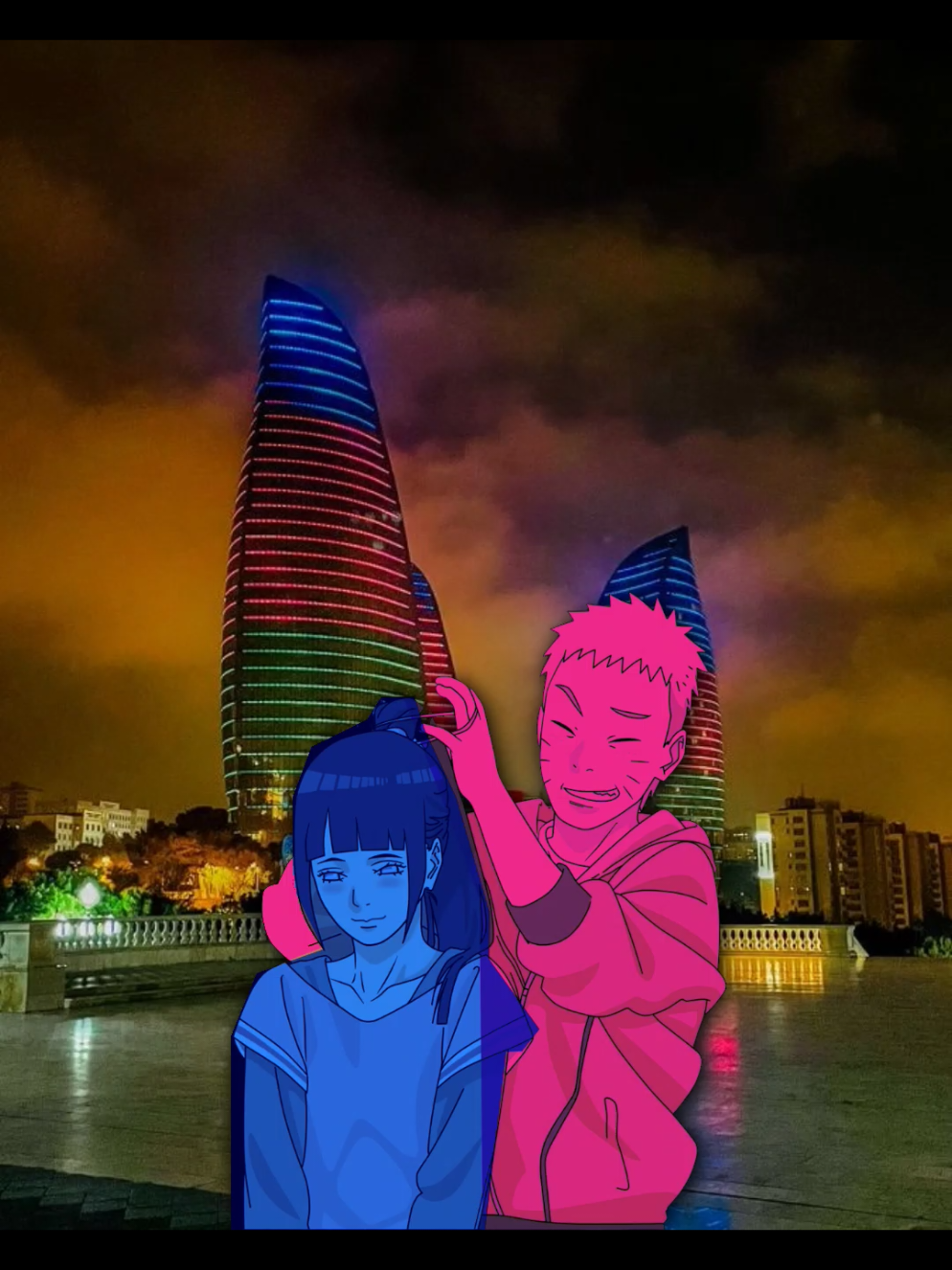 NaruHina💖#viraltiktok #trend #naruto #hinata #naruhina #anime #baku #azerbaijan #song #tvgirl 