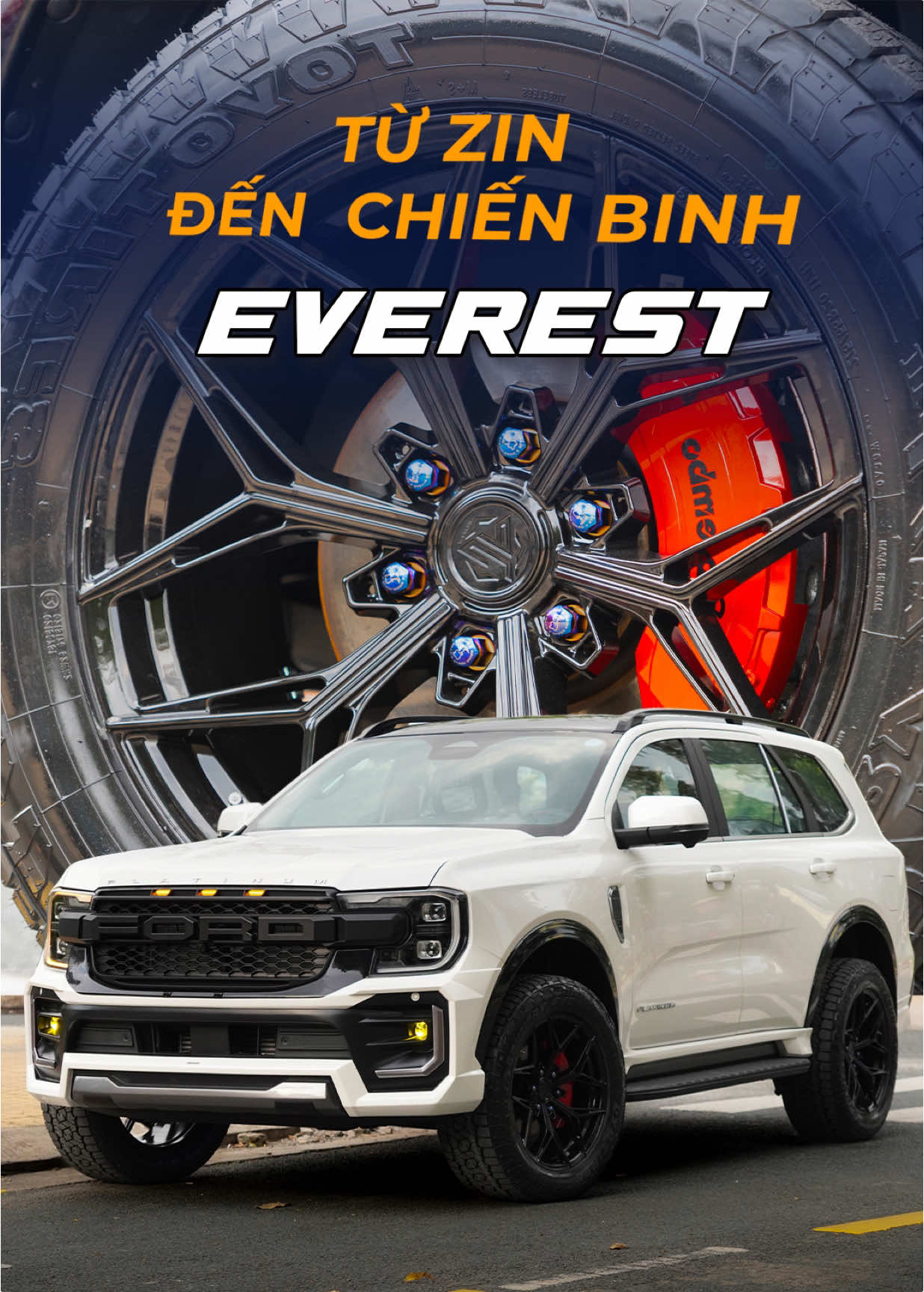 Ford Everest Platinum. Chủ xe Tây Nguyên vào tận Sài Gòn để làm bản độ này. #fordeverest2025 #everest #fordeverestplatium #nangcapxe #doxe #xuhuong #xuhuongtiktok 