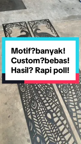 Motif nya sampe bingung milih!! Custom suka-suka hasil tetap rapi&berkualitas🔥🔥😍  Info pemesanan 0821-3711-9996 0821-3711-9996 #lasercutting #interiorkeren #cuttingcustom
